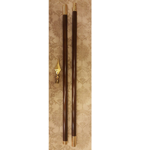 Drapeau brodé à la main sur mât en bois avec lion en métal, drapeau tactique promotionnel, bannières - Product Image 4