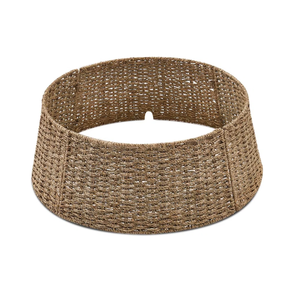 ปลอกและกระโปรงต้นคริสต์มาสแบบสานมือจากหญ้าทะเล  รักษ์โลก สไตล์เรียบง่าย  สามารถปรับแต่งสีและขนาดได้ สำหรับตกแต่งบ้าน ผลิตในเวียดนาม - Product Image 1