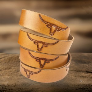 Hand-Carved Floral Western Leather <b>Belt</b> for Men High-Quality Tooling Crafted Genuine Leather Casual Wear OEM/ODM Service Welcome - Product Image 6