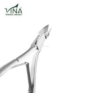 คีมตัดหนังกำพร้าสแตนเลส VNC-01ด้ามจับโค้งตามหลักสรีรศาสตร์เครื่องมือความแม่นยำสปริงคู่ - Product Image 2