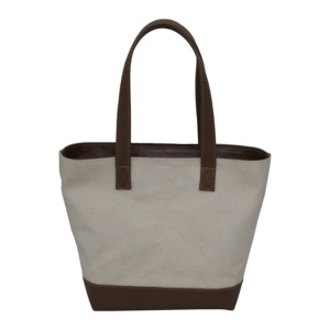กระเป๋าถือผ้าใบธรรมชาติขนาด12ออนซ์สำหรับเด็กผู้หญิงซับในผ้าโพลีเอสเตอร์บุบุนวม EVA ทันสมัยมีสไตล์ - Product Image 3