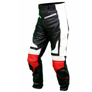 Pantalones de Motocicleta de Cuero Genuino, Resistentes al Viento, Unisex, para Carreras, Ropa Protectora Personalizada para Motociclistas, Gran Venta - Product Image 6