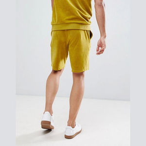 Conjunto de Sudadera con Capucha y Pantalones Cortos para Hombre, Color Sólido, Hecho a Medida, Ropa Deportiva Moderna, Sudadera de Manga Larga y Pantalones Cortos - Product Image 3