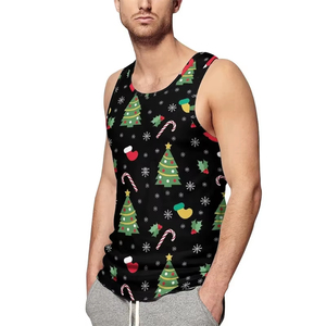 Professional New Quality Summer Vintage New 3D Merry <b>Christmas</b> Printing <b>Tank</b> <b>Top</b> For Men Santa Xmas Graphic <b>Tank</b> <b>Tops</b> Kid - Product Image 2