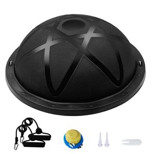 Palla da Yoga da 23 Pollici con Capacità di 660 Libbre, in ABS e PVC, per Allenamento e Stabilità, con Bande di Resistenza - Product Image 6