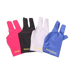 Gants de billard Geo Brothers respirants en spandex à 2 doigts, haute qualité, logo personnalisé, protection UV, antidérapants - Product Image 2