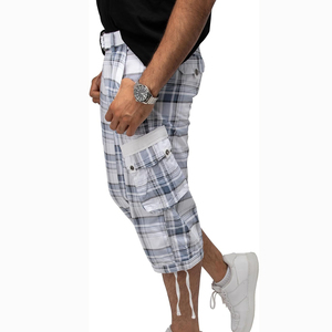 Pantalones Cortos Cargo Transpirables de Talla Grande para Hombre, Personalizados, de Verano, de Alta Calidad, para Fitness y Running, 100% Algodón - Product Image 4