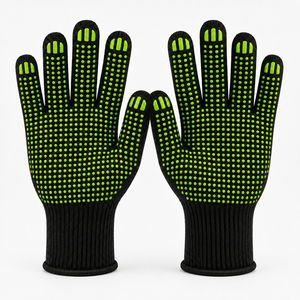 Gants professionnels en PVC à points, usage général, offrant une excellente adhérence, confort respirant, construction durable pour l'industrie - Product Image 5