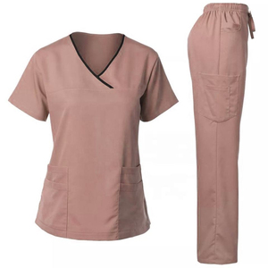 New High Quality Dental Hospital <b>Scrubs</b> Uniforms Custom Oem Logo Medical <b>Scrubs</b> <b>Sets</b> for Men Women Doctors Nurses - Product Image 1