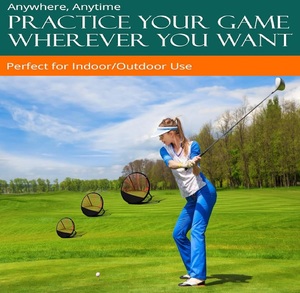 Filet d'entraînement de golf Premium 3 pièces pour l'entraînement extérieur intérieur - Product Image 3