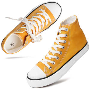 Zapatillas de Skateboarding Clásicas de Caña Alta para Primavera/Otoño, con Logotipo Personalizado, Zapatillas Deportivas de Lona, Zapatillas Casuales para Hombre, Precio de Fábrica al por Mayor - Product Image 4