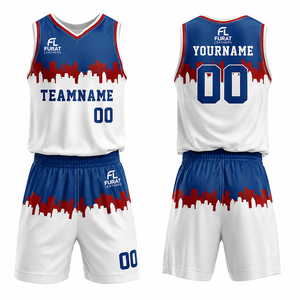 Customized Printed Front Children <b>Basketball</b> Uniform 3D Pattern Quick Dry Breathable Direct Factory Manufacture Team Players - Product Image 1