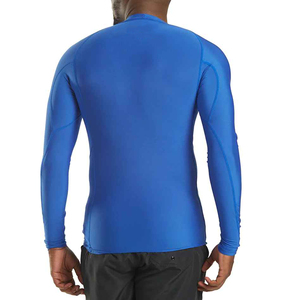 <b>Mens</b> Raglan Rash Guard Shirt Long Sleeve Quick Dry Stretch UV Protection <b>Swim</b> Surf Training Sports <b>Top</b> Breathable Fitness - Product Image 3