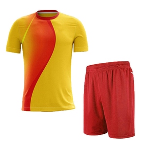 Conjunto de Camiseta de Fútbol Geométrica Azul y Blanca para Hombre, Manga Corta, Absorbe la Humedad, Cintura Elástica, Impresión por Sublimación, Personalizado OEM - Product Image 5