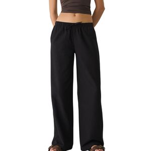 Custom Women Flare Wide Leg Sweatpants Full Length Winter Joggers Straight <b>Trousers</b> OEM ODM Wholesale - Product Image 2