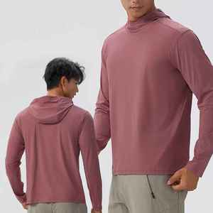 เสื้อตกปลาแบบสวมหัว ระบายอากาศได้ดี สวมใส่สบาย ผลิตจากโพลีเอสเตอร์ 100% ป้องกันรังสียูวี UPF50 แขนยาว เหมาะสำหรับกิจกรรมกลางแจ้ง 男女兼用 - Product Image 4