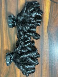 Extensión de cabello humano rizado hinchable para bebé Patrón de onda de rizo suave Volumen de brillo natural Precio de fábrica a granel Oferta: No modelo permanente - Product Image 5