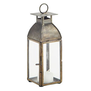 Lámpara de Metal para Exteriores, Decorativa para el Hogar, Acabado Marrón Antiguo, Metal y Vidrio, Estilo Moderno, Personalizable, Superventas - Product Image 1