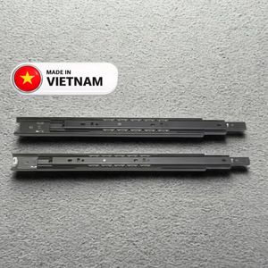 Aodeli Vietnam 45mm Full Extension Slides Steel Ball Smooth Modern Furniture Drawer Cabinet for Huge <b>Load</b> Kitchen & Dining Use - Product Image 1