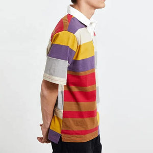 Camisetas Polo de Color Sólido con Logotipo Bordado Personalizado, 100% Algodón, Uniformes de Golf para Hombre, en Tendencia - Product Image 3