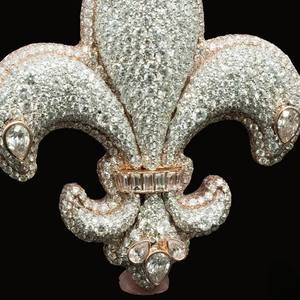 Pendentif Croix Personnalisé en Argent 925 de Luxe avec Moissanite Couleur D VVS, Style Hiphop, Bijou Fin Sertie de Pierres - Product Image 3