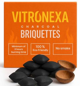 Briquetas de Carbón de Cáscara de Coco de Alto Rendimiento, 50x50x27 mm, Combustible para Barbacoa de Larga Duración, Precio de Oferta por Exportador - Product Image 6