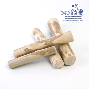 Jouets à mâcher en bois naturel de qualité supérieure pour chiens, plusieurs tailles, durables, écologiques, fournitures pour animaux de compagnie d'intérieur, fabriqués au Vietnam - Product Image 2