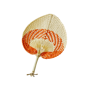 <b>Large</b> Natural Palm Leaf Seagrass Hand <b>Fan</b> Durable Woven Cooling <b>Fan</b> For Summer Party Favors Unique Artisan Craft For Sustainable - Product Image 6