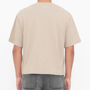 Camiseta personalizada de 300 g/m² para hombre, camiseta extragrande de tela gruesa para hombre, camisetas extragrandes para hombre con estampado. - Product Image 3