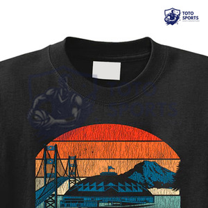 Camiseta de Algodón para Hombre, Cuello Redondo, Transpirable, Ligera, Cómoda, con Logotipo Personalizado, Impresa, de Alta Calidad, al por Mayor - Product Image 2