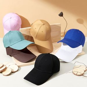 Gorra de Béisbol de 6 Paneles Extra Larga de Color Sólido para Hombre y Mujer - Primavera/Verano, Protección UV, Visera para Ciclismo - Product Image 2