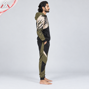 Chándal con Capucha para Hombre, Confiable y Hecho con Tela Premium, Ofrece un Tacto Suave, Diseño con Cierre de Cremallera, Chándal para Actividades Casuales - Product Image 5