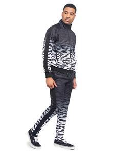 Custom Men's Tracksuit Sublimated Camouflage Jogging Suit Full Zip Sports Jacket and Tapered Sweatpants Set 2026 - Product Image 3