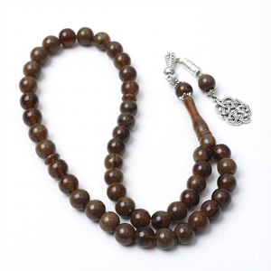 Vente en gros de 45 perles de prière musulmanes en résine ciel étoilé Tasbih Misbaha pour le Dhikr quotidien - Product Image 4