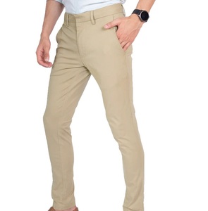 Pantalones Chinos Rectos para Hombre de Alta Calidad, 100% Algodón, Secado Rápido, Transpirables, Ecológicos, Colores y Tallas Personalizables, Corte Regular - Product Image 4