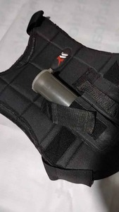 Protection corporelle professionnelle pour paintball, sangles réglables, gilet rembourré, respirant, ajustement confortable pour les matchs sur le terrain - Product Image 6