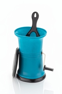 Utensilios de cocina Cortador de Chile de plástico Rebanador manual de alimentos con cuchillas afiladas para ajo Cebolla Hierbas y especias - Product Image 2