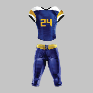 Recién llegado, camisetas de fútbol americano hechas a medida, conjuntos transpirables al por mayor, número de nombre personalizado para jugadores fanáticos del fútbol - Product Image 1