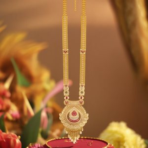 Royal Style Long <b>Necklace</b> Set Fine Jewelry 11058790GL - Product Image 3