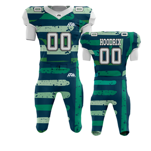 Uniforme de Fútbol Americano OEM de Alta Calidad, Uniforme de Fútbol Americano con Tela Tackle Twill, 100% Poliéster, Uniforme Profesional de Liga - Product Image 2