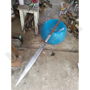 Lance décorative médiévale forgée à la main avec embout et capuchon |   Historique - Product Image 5