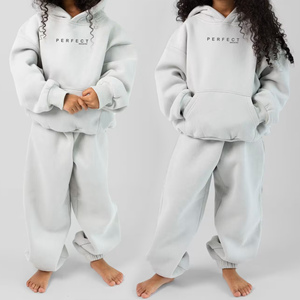 Conjuntos de Ropa para Niñas, Nuevos Conjuntos de Sudadera con Capucha y Pantalones Deportivos Grises 2026, Ropa Infantil Unisex, Trajes Deportivos, Sudaderas, Conjuntos Deportivos - Product Image 5