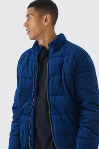Chaqueta acolchada para hombre al por mayor, para invierno, personalizada, informal, para exteriores, a prueba de viento, con cierre de cremallera y bolsillos laterales, abrigo para hombre - Product Image 3