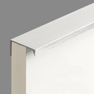 Perfiles de aluminio para manijas y molduras de puertas con colores y anodizado personalizables, acabado de superficie liso. - Product Image 3