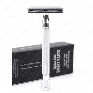 Maquinilla de Afeitar de Seguridad Ajustable Premium para Hombre con Cepillo de Limpieza para un Afeitado Diario Suave en Húmedo - Product Image 4
