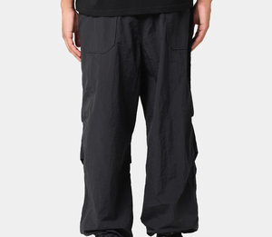 Pantalones Cargo de Moda Urbana para Hombre, Pantalones Tácticos de Nylon Holgados con Múltiples Bolsillos, Pantalones Cargo de Moda Hip Hop OEM - Product Image 4