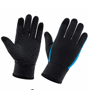 Comfort Protection Cycling <b>Gloves</b> Full-Finger Cotton/Spandex Breathable Non-Slip Stretch Hand Grips Unisex for Sports Racing - Product Image 4
