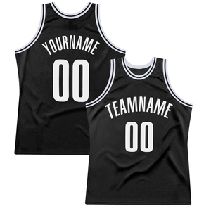 Camiseta de Baloncesto Personalizable con Sublimación, Diseño de Rayas Rojas y Negras, Malla Transpirable, Unisex para Adultos, Nombre del Equipo 00 - Product Image 2