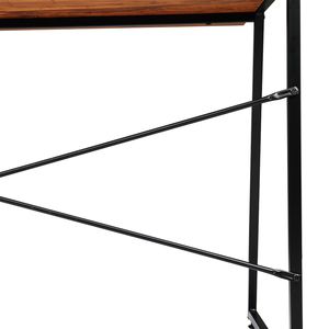 Scrivania a Scala a 2 Livelli Stile Moderno Vintage con Libreria Integrata e Spazio Contenitore, Ideale per Ufficio, Casa e Sala da Pranzo - Product Image 3