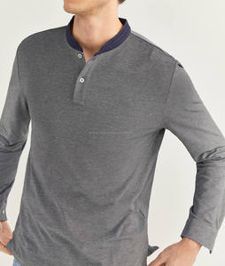 OEM Mode Haute Qualité 100% Coton Solide Hommes pour Chemises-Conceptions Personnalisables En Gros - Product Image 4